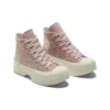 Chuck Taylor All Star Lugged 2.0 High «Striped Knit – Stone Mauve»