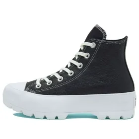 Chuck Taylor All Star Lugged Leather High «Black White»