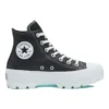 Chuck Taylor All Star Lugged Leather High «Black White»