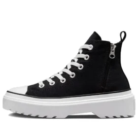 Chuck Taylor All Star Lugged Lift Platform High «Negro Blanco»