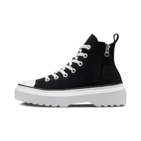 Chuck Taylor All Star Lugged Lift Platform High «Negro Blanco»