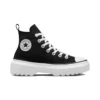 Chuck Taylor All Star Lugged Lift Platform High «Negro Blanco»