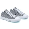 Chuck Taylor All Star Mission-V Low Top Negro Blanco Patrón ondulado «Negro Blanco»