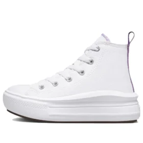 Chuck Taylor All Star Move con plataforma y caña alta «Blanco»