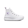 Chuck Taylor All Star Move con plataforma y caña alta «Blanco»
