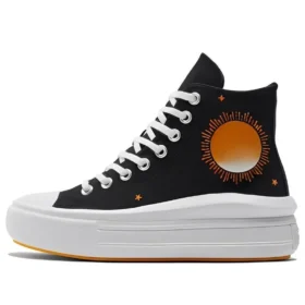 Chuck Taylor All Star Move High «Black White Orange»