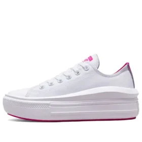 Chuck Taylor All Star Move Low «Blanco Púrpura»