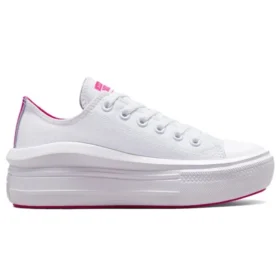 Chuck Taylor All Star Move Low «Blanco Púrpura»
