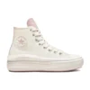Chuck Taylor All Star Move Platform High Top «Blanco Rosa»
