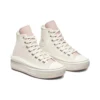 Chuck Taylor All Star Move Platform High Top «Blanco Rosa»