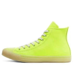 Chuck Taylor All Star Neon Leather High «Neon Yellow»