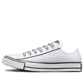 Chuck Taylor All Star Outline Sketch OX «White Black»