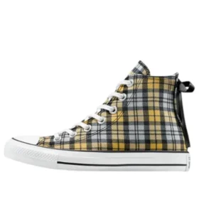 Chuck Taylor All Star Plaid «Negro Amarillo Blanco»