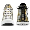 Chuck Taylor All Star Plaid «Negro Amarillo Blanco»
