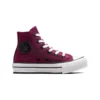 Chuck Taylor All Star Platform High «Brugundy White»