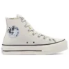 Chuck Taylor All Star Platform High «Washed Florals – Egret»