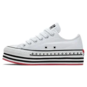 Chuck Taylor All Star Platform Layer Low «Logo Play – White»