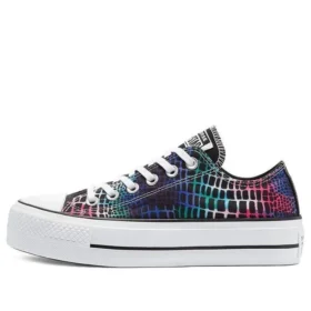 Chuck Taylor All Star Platform Low «Digital Daze – Crocodile Scales»
