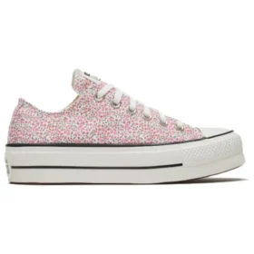 Chuck Taylor All Star Platform Low «Vintage Floral – Egret»