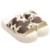Chuck Taylor All Star Platform Slides «Cowspot Off-White»