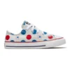 Chuck Taylor All Star Polka Dots «White Blue Red»