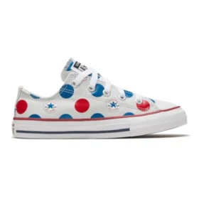 Chuck Taylor All Star Polka Dots «White Blue Red»