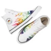 Chuck Taylor All Star Pride High «White Chaos Fuchsia»