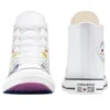 Chuck Taylor All Star Pride High «White Chaos Fuchsia»