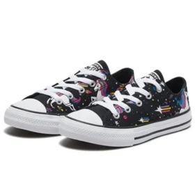 Chuck Taylor All Star Rainbow Unicorn Black Sneakers «Negro»