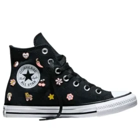 Chuck Taylor All Star Retro Embroidery «Black New Found Bloom»