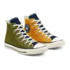 Chuck Taylor All Star Runway Cable Yellow Green Hi Sneakers «Green Yellow»