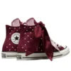 Chuck Taylor All Star Scarf Bow «Deep Bordeaux Egret»