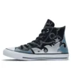 Chuck Taylor All Star Space Cowgirl Zapatillas negras «Blue Black Silver»