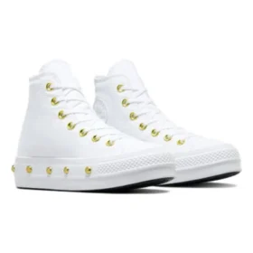 Chuck Taylor All Star Studded Lift Platform «White Gold»