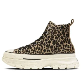 Chuck Taylor All Star Trekwave Animal Fur Leopard High Top «Marrón»