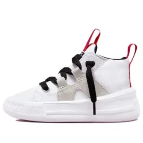 Chuck Taylor All Star Ultra Easy-On Mid «Blanco y rojo universitario»