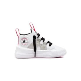 Chuck Taylor All Star Ultra Easy-On Mid «Blanco y rojo universitario»