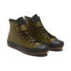 Chuck Taylor All Star Winter Leather High «Dark Moss»