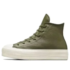Chuck Taylor Lift Platform Leather High Top «Green»