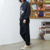 Conjunto de pantalones deportivos de cintura alta de color liso para hombre de Converse / Pantalones / Pantalones de chándal / Pantalones de jogging negros