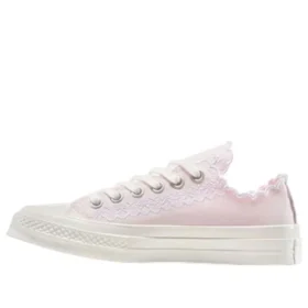 Cons Chuck 70 Embroidered Low «Sugar Berry Vintage White»