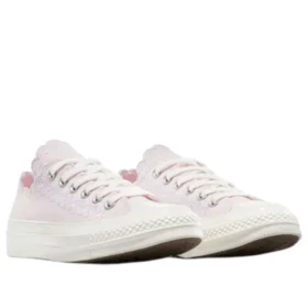 Cons Chuck 70 Embroidered Low «Sugar Berry Vintage White»