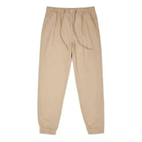 Converse para hombre, color liso, tejido, estilo casual, pantalón cargo largo, color caqui