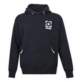 Converse para hombre con logo en colores contrastantes, forro polar, deportivo, negro Converse para hombre con logo en colores contrastantes, forro polar, deportivo, negro
