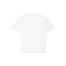 Converse para hombre de colores contrastantes, estilo deportivo casual, estampado, manga corta, blanco Converse para hombre de colores contrastantes, estilo deportivo casual, estampado, manga corta, blanco