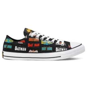Converse x Batman Chuck Taylor All Star Low «80th Anniversary – Logo»