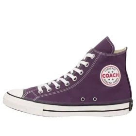 Converse x Coach Canvas High Top «Purple»