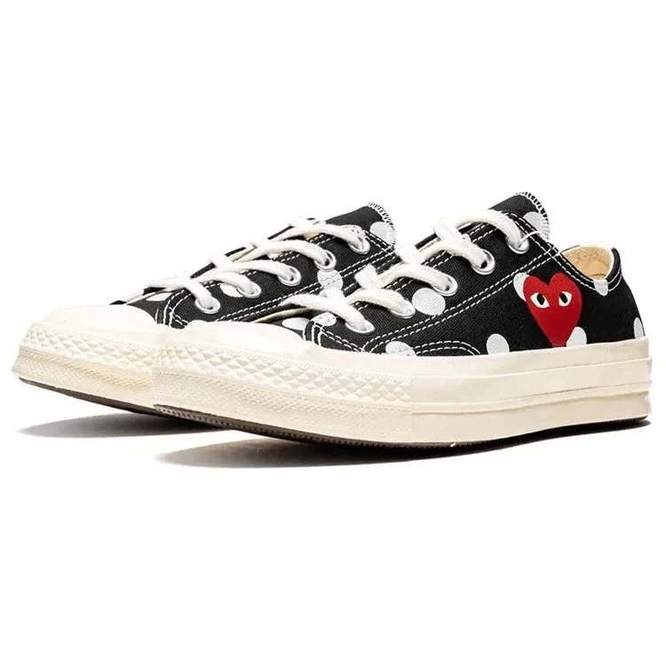 Converse x COMME des GARCONS Chuck 70 Low «Black Polka Dot» Converse x COMME des GARCONS Chuck 70 Low «Black Polka Dot»
