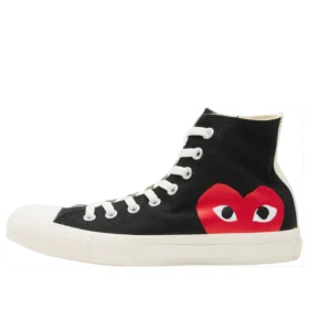 Converse x COMME des GARCONS PLAY Chuck 70 Hi «Black»