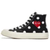 Converse x COMME des GARCONS PLAY Chuck 70 Hi «Black Polka Dot» Converse x COMME des GARCONS PLAY Chuck 70 Hi «Black Polka Dot»